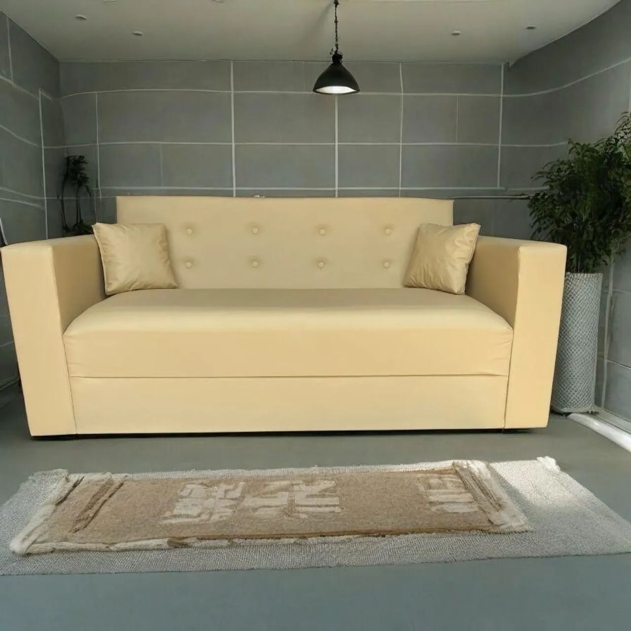 CONJUNTO DE SOFÁS  3 e 2 lugares, BRINDE 4 ALMOFADAS! - Foto 5