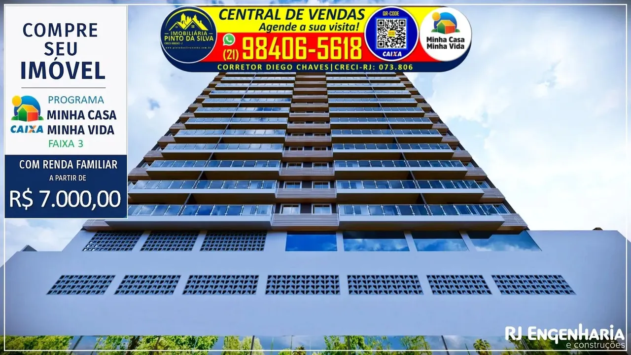 Imóvel para venda possui 65 metros quadrados com 2 quartos em Boaçu - São Gonçalo - RJ