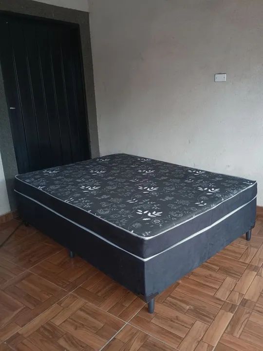 CAMA CONJUGADA E BASE BOX DE FÁBRICA 
