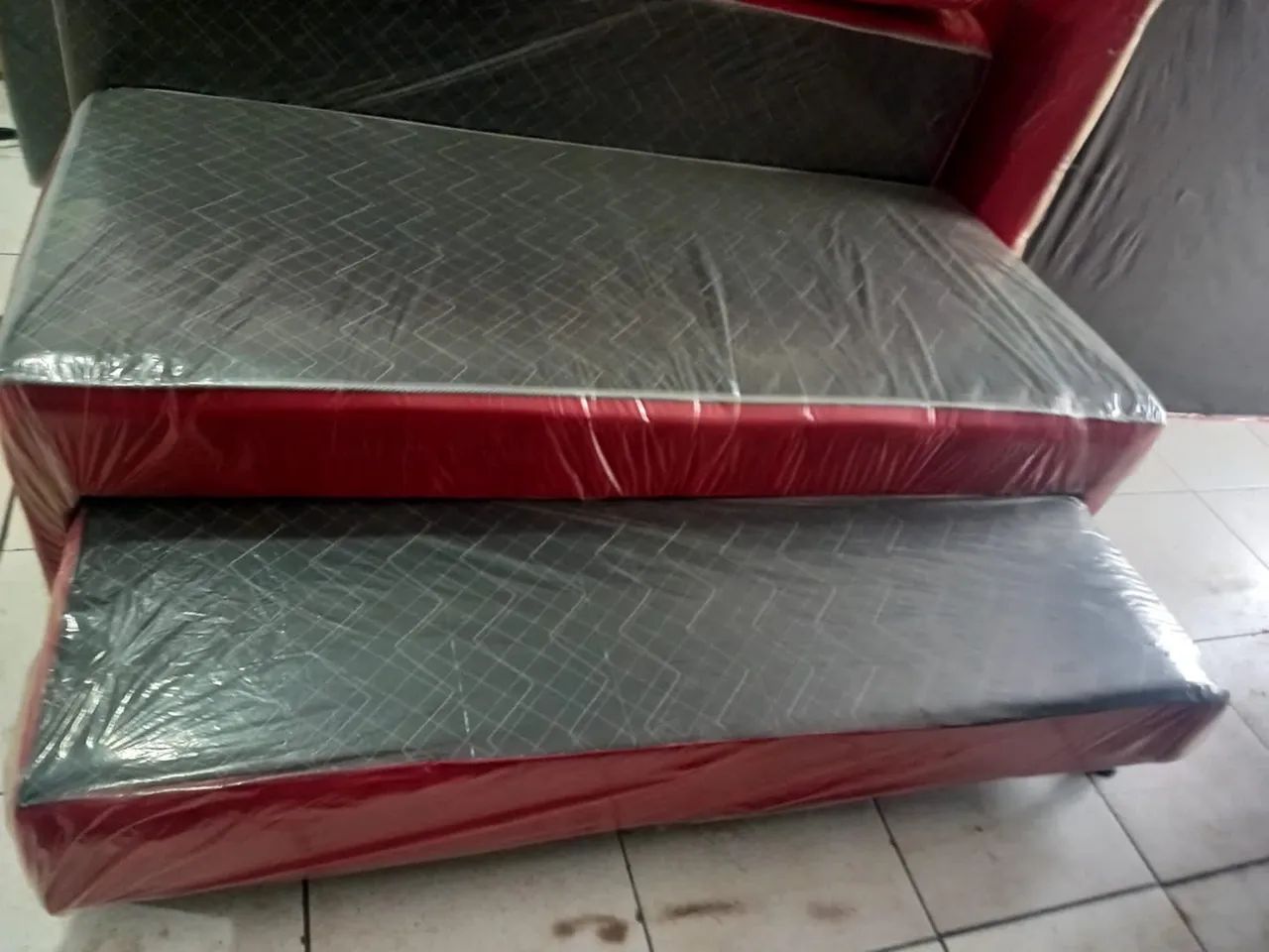 Cama Box Solteiro com Cama Auxiliar bicama a partir de  - Foto 2