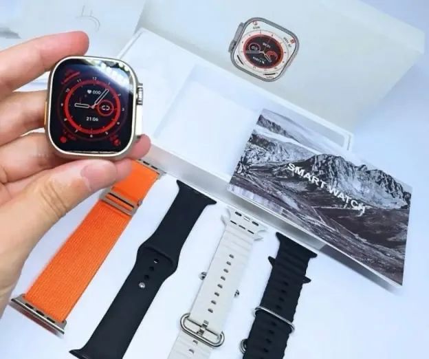 Smartwatch Ultra X 49mm c/ 4 Pulseiras - Foto 3