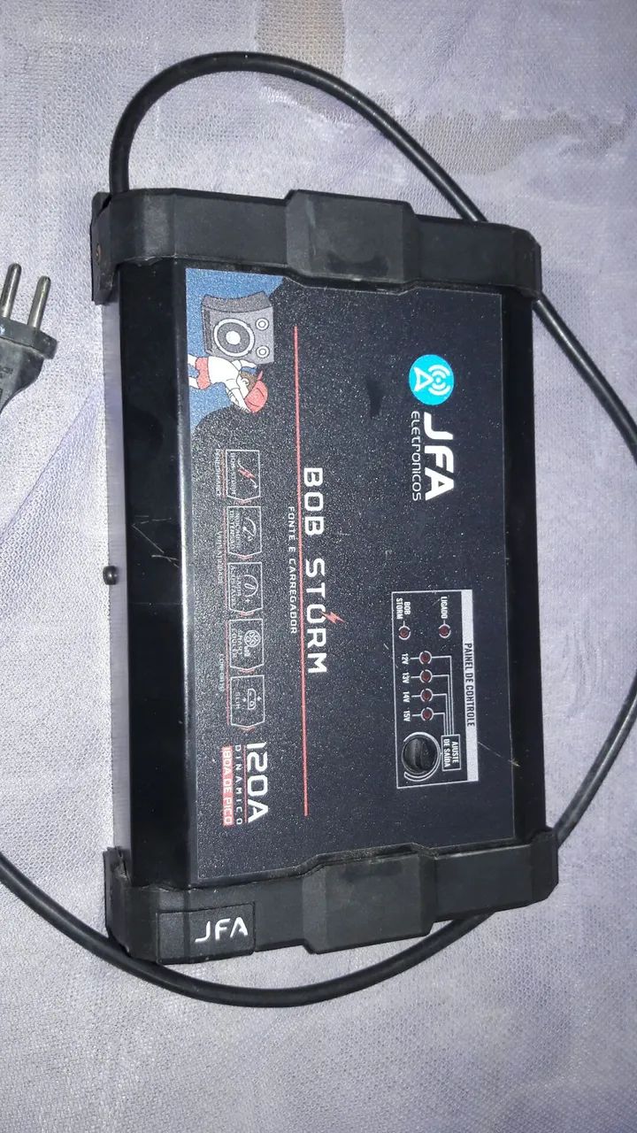 Fonte e Carregador JFA Bob Storm 120A