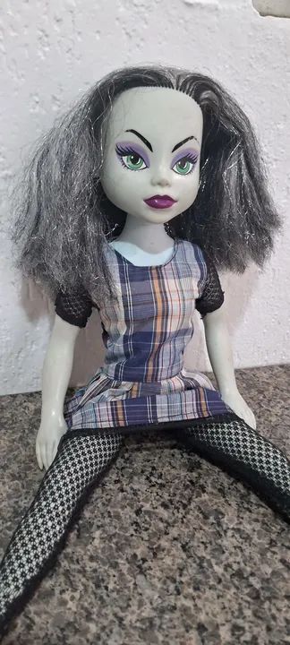 Boneca  grande antiga 55cm