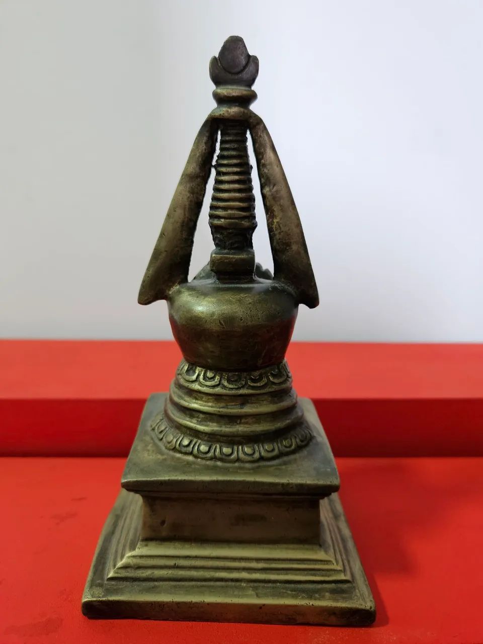 Buda Tibet Stupa em bronze - Foto 3
