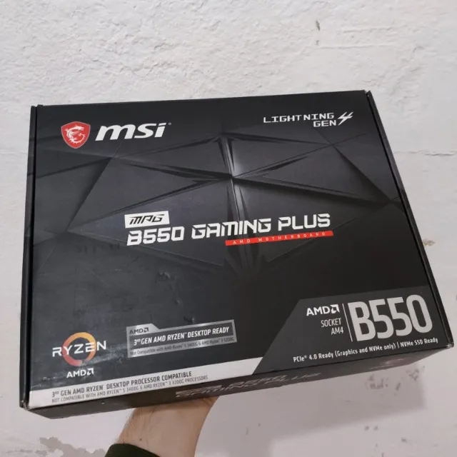 Placa Mãe Ryzen B550 Msi Gaming Plus Atx