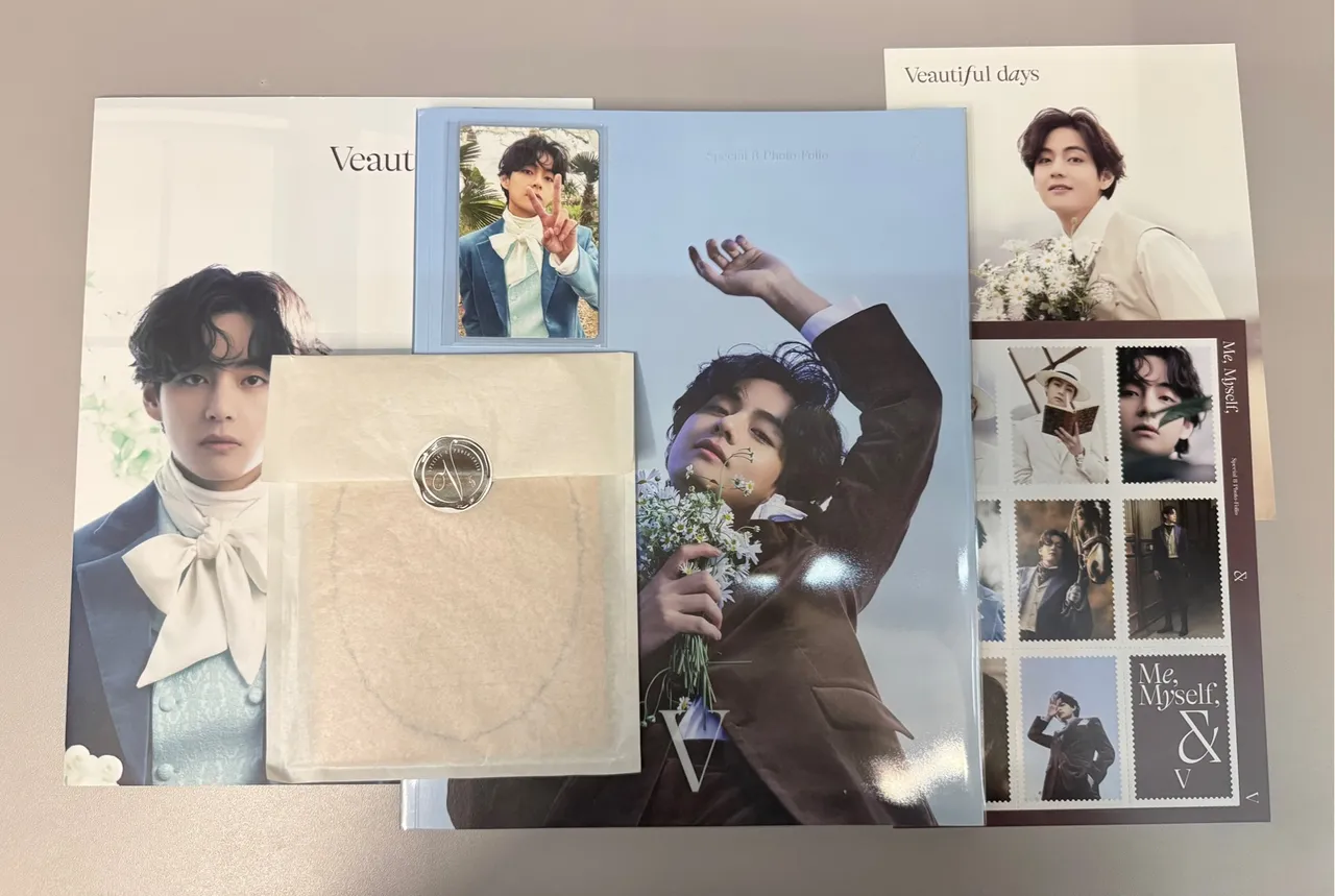 BTS Taehyung V Photofolio Me Myself