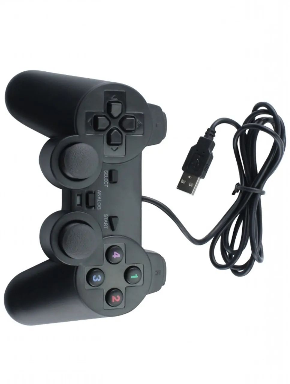 Controle Joystick USB Compatível PCs e notebooks entrada USB - Foto 5