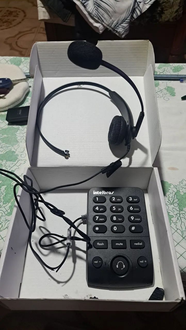 Headset Intelbras HSB 50 - Telefone Headset Profissional - Foto 6