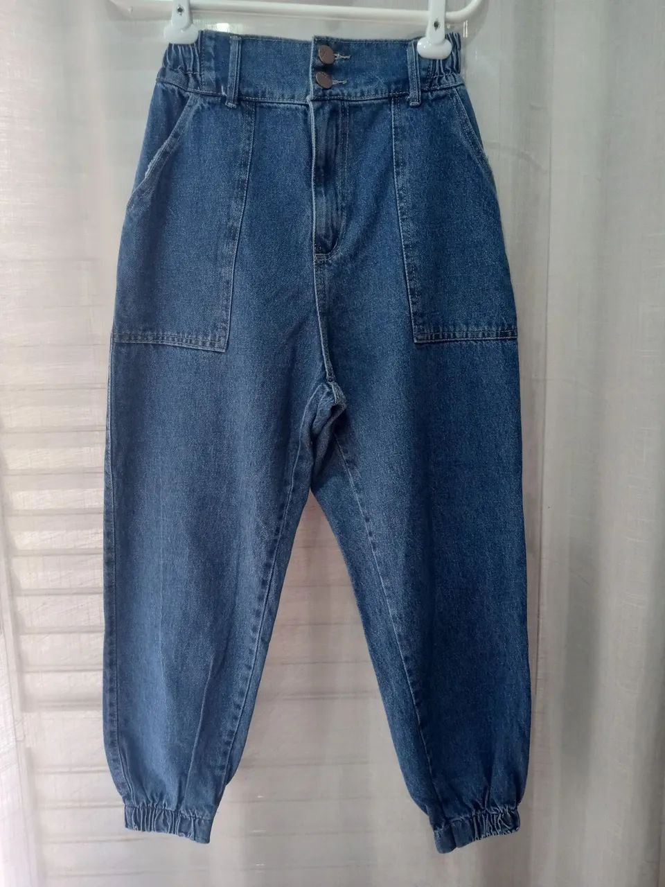 Calça Jeans Jogger Azul