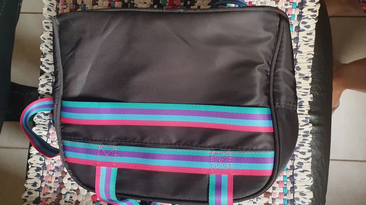 Bolsa / Lancheira Rebecca Bonbon Preta - Foto 4