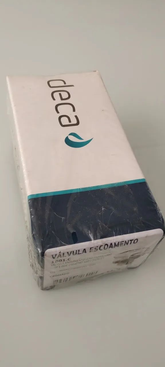 1601.C Válvula Escoamento Luxo p/ Lavatório Cromado  - Foto 5