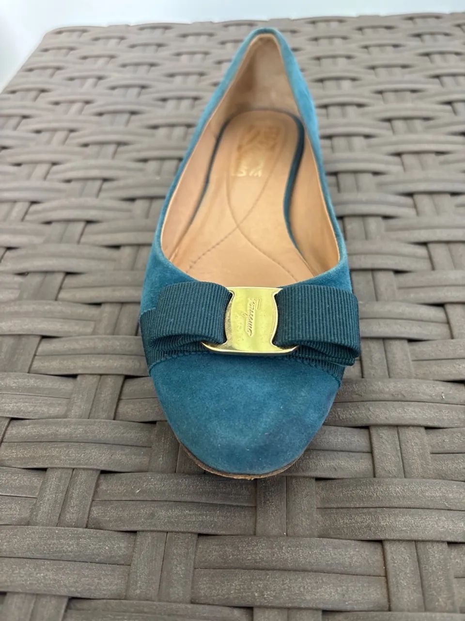 Sapatilha Ferragamo Azul - Foto 3