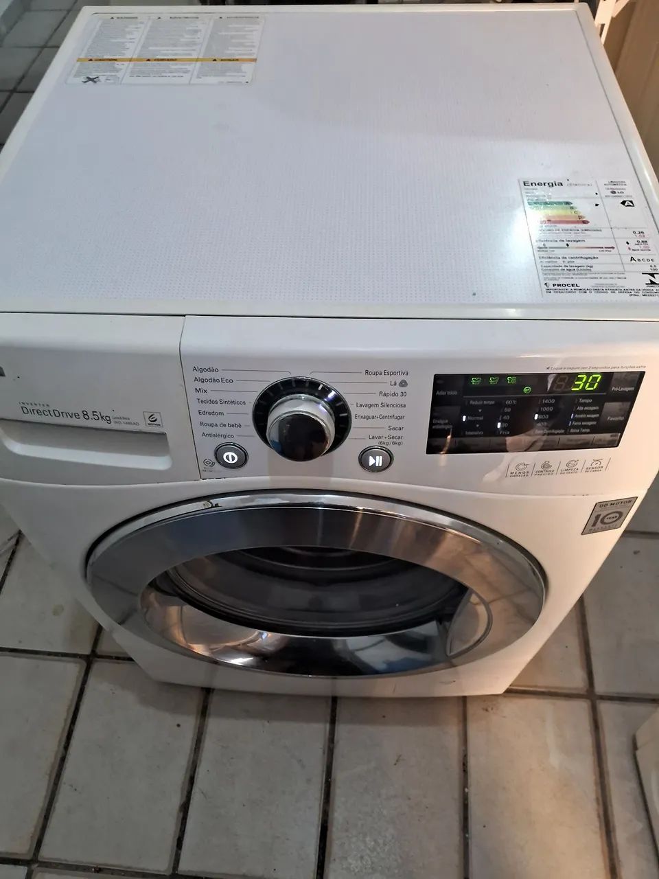 Lava e seca LG 10kg  com garantia e o carreto incluso.  - Foto 4