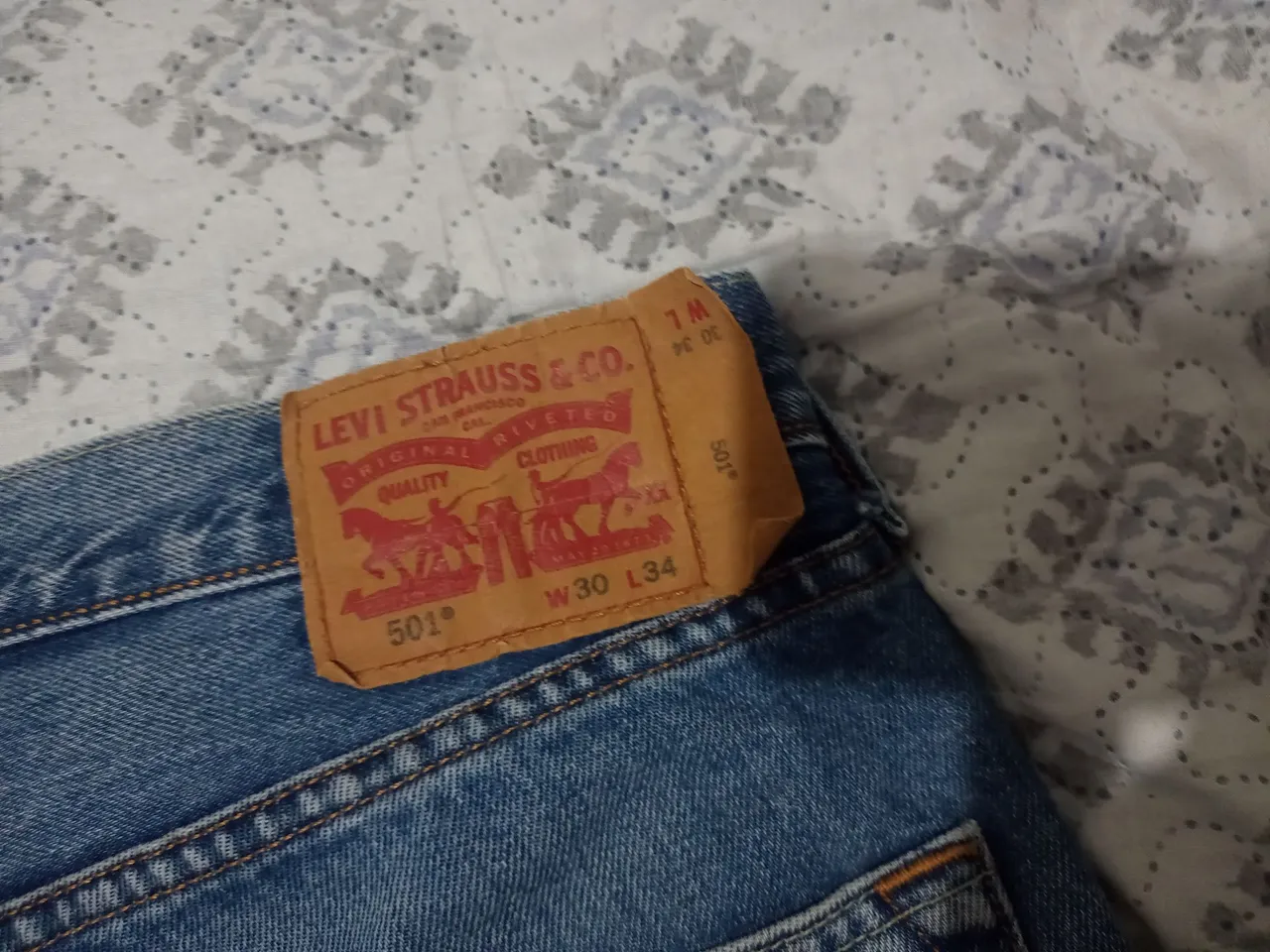 Calça Levi's masculina Tam 30 34