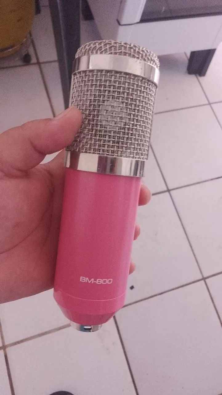 Microfone Condensador Estúdio Vocal - Foto 2