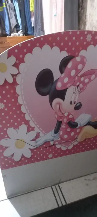 Cama infantil Minie Vai completa 