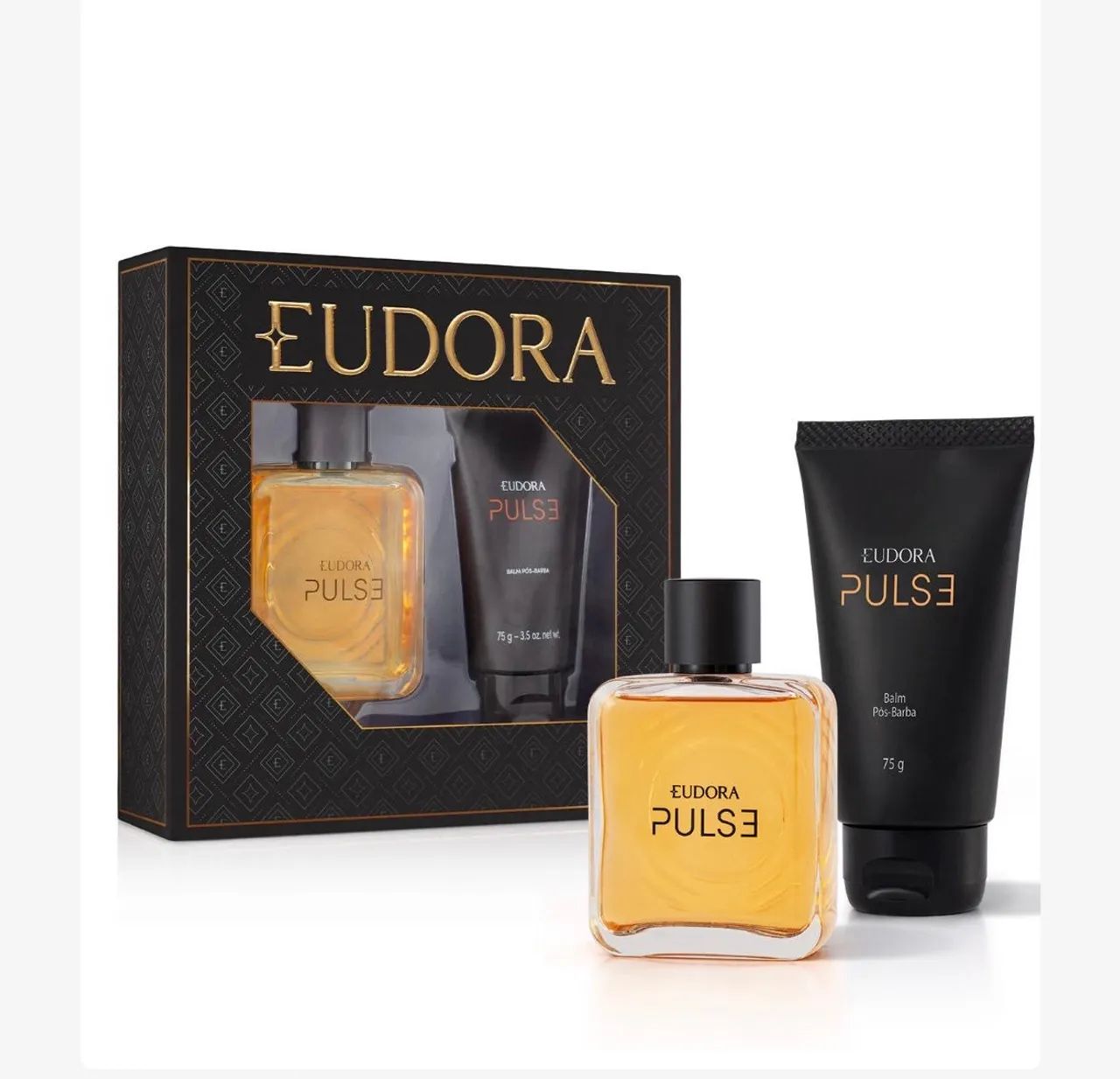 Kit EUDORA PULSE - Perfume e Balm Pós-Barba PROMOÇÃO