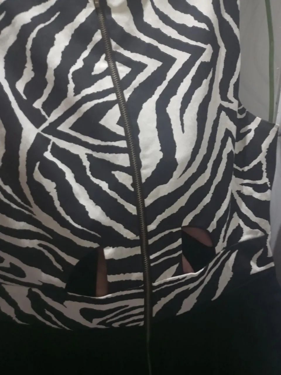 Vestido Preto com Zebra Feminino M - Foto 3