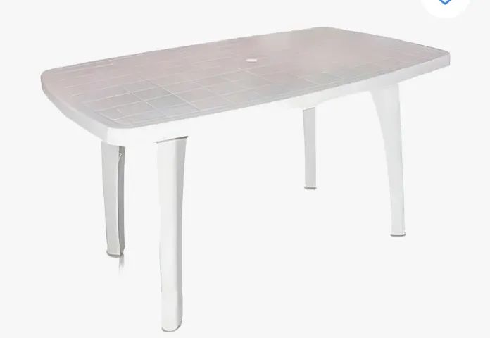 Mesa de plástico 6 lugares 
