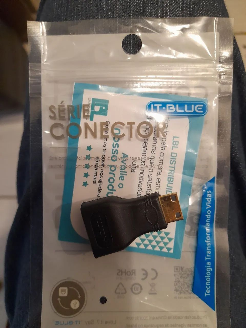 Cabo HDMI Macho para Mini HDMI Macho - Série P - IT-Blue