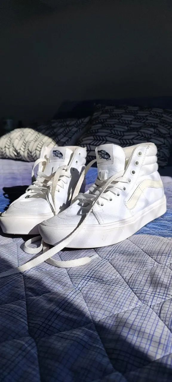 Vans Tênis Sk8-Hi True White
