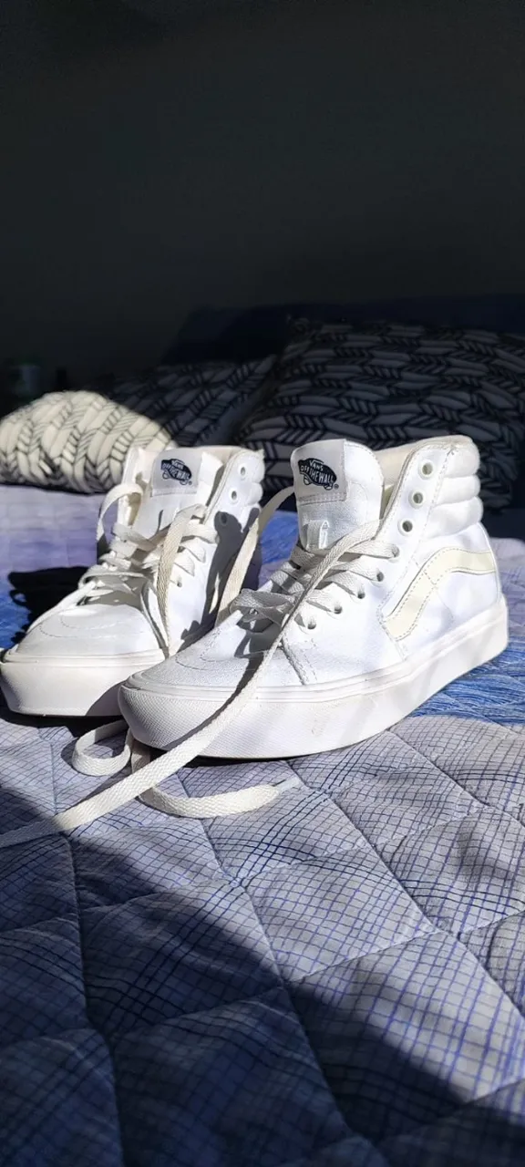 Vans Tênis Sk8-Hi True White