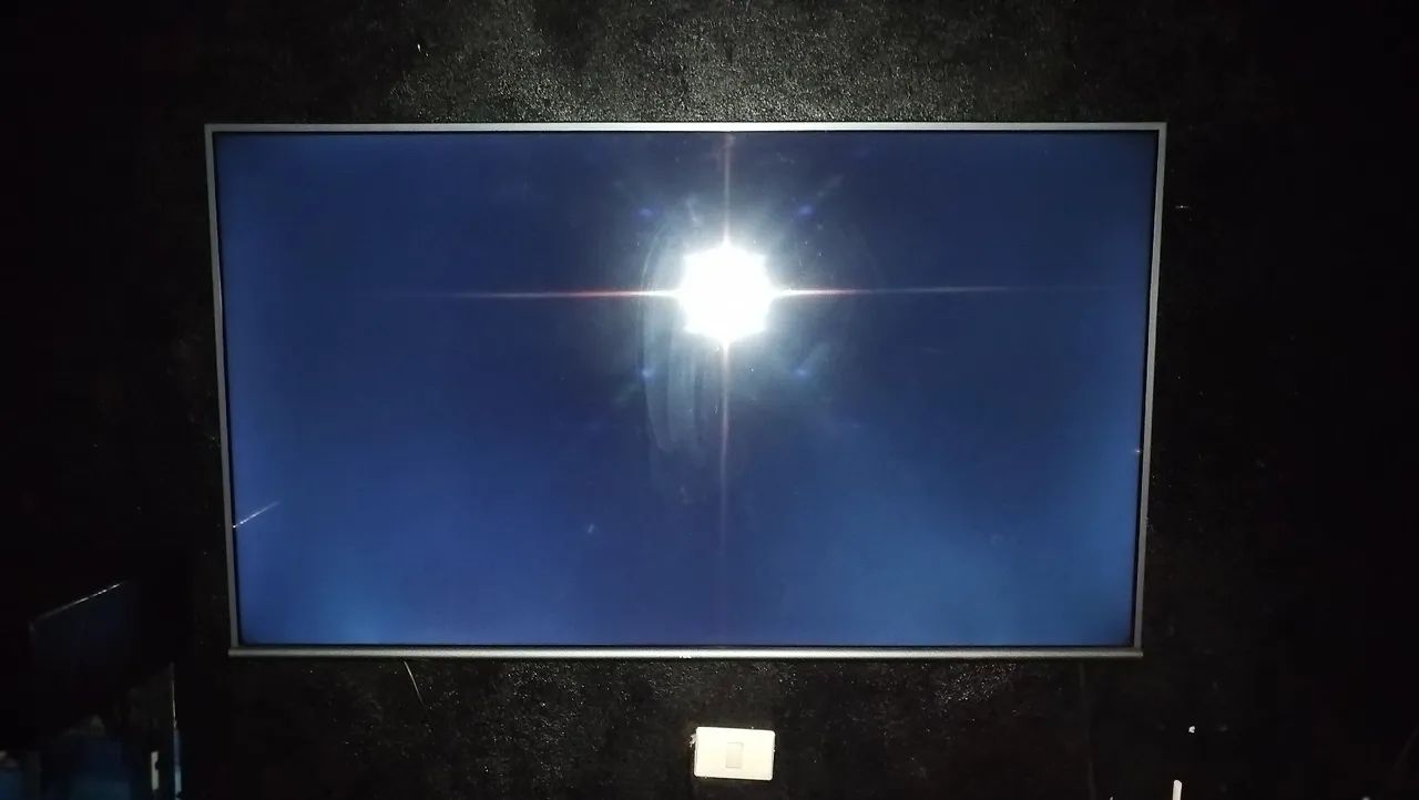 Tv TCL 55 (tela preta) somente peças 