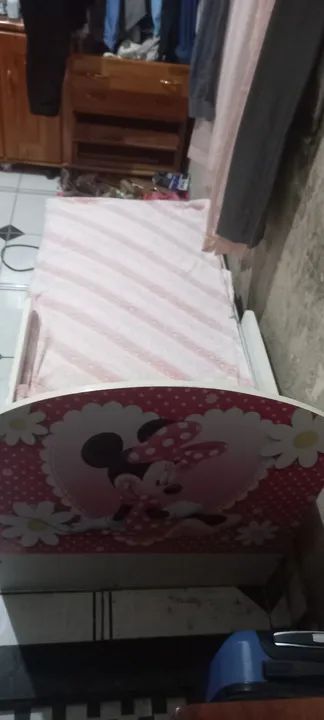Cama infantil Minie Vai completa  - Foto 4