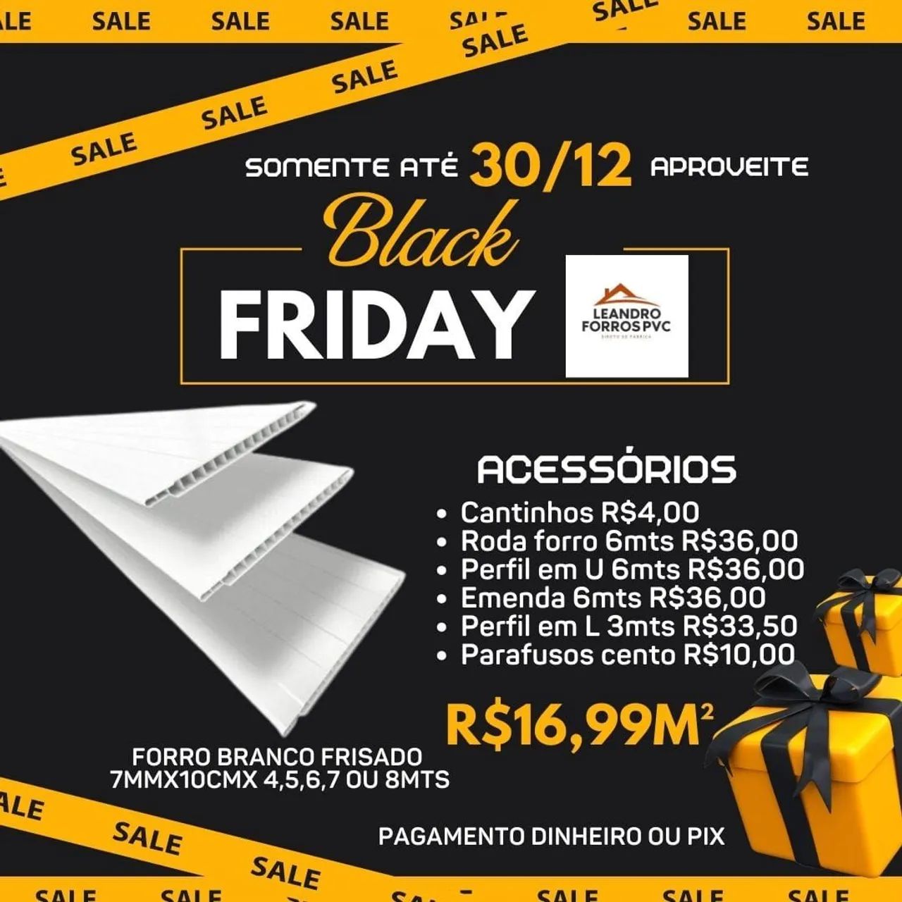 Forro PVC na promoção Black Friday válida até 30/12/2025 - Foto 5