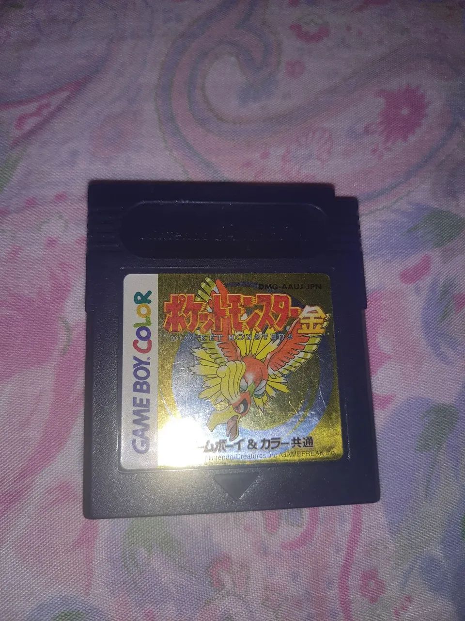 Pokemon silver e pokemon gold para Game Boy Color japonês original(leia o anuncio) - Foto 3