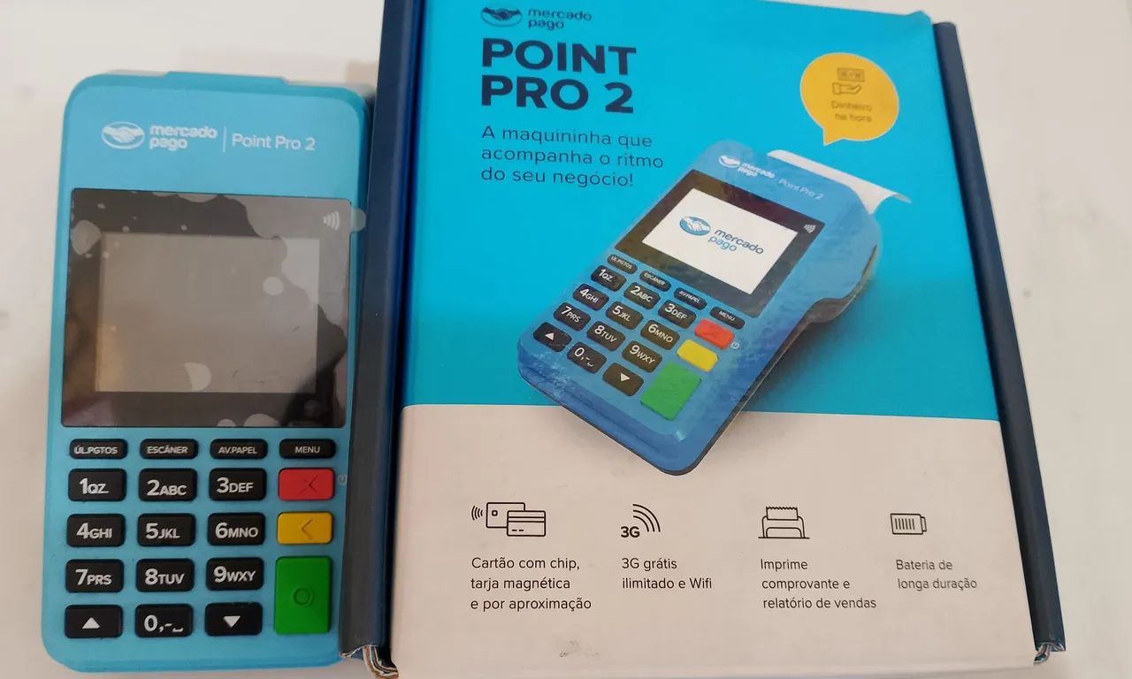 Maquina de cartão Point Pro 2 Mercado Pago
