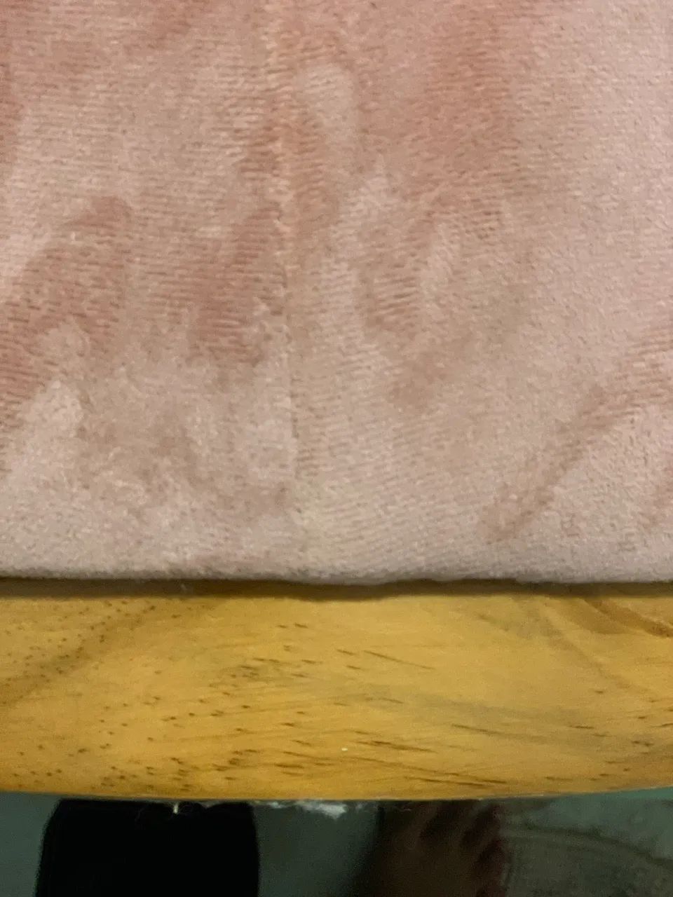 Conjunto de puffs rosa chá  - Foto 3