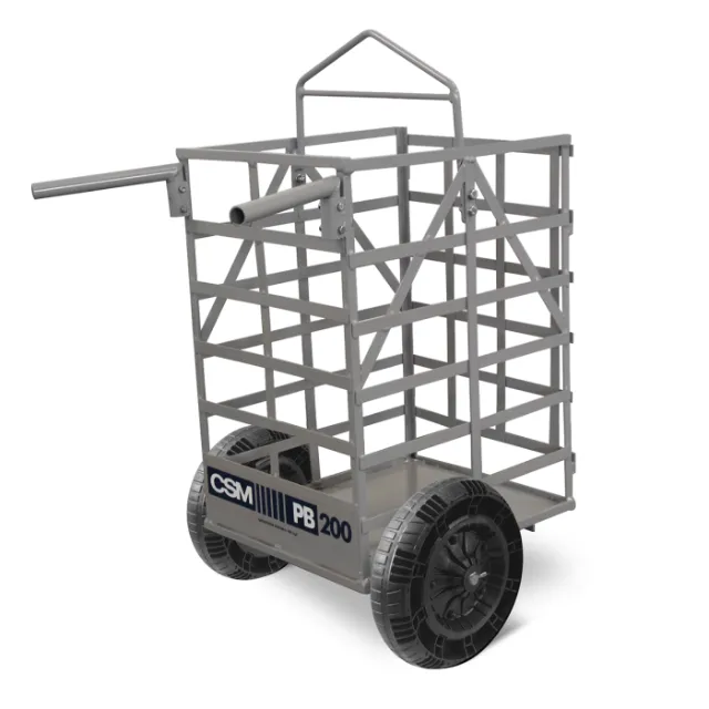 Carro porta blocos