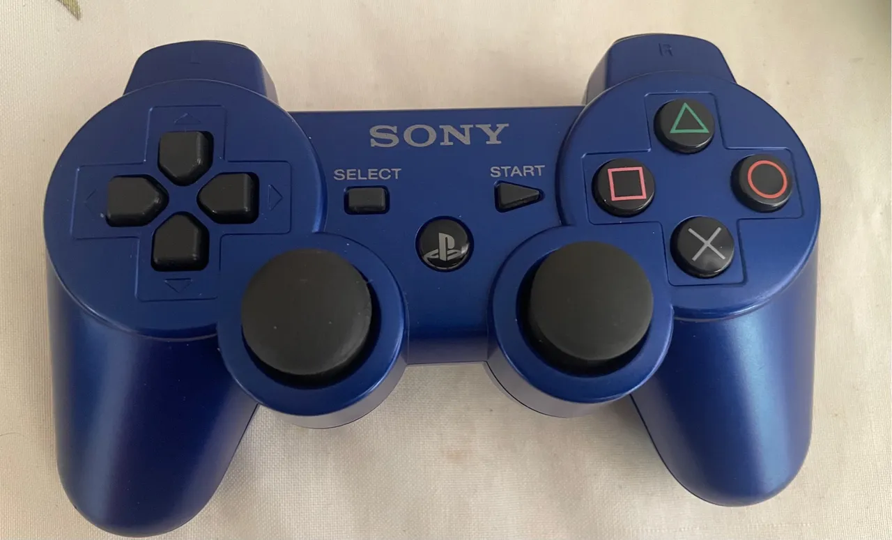 Controle Playstation 3 (PS3) Sony Original Azul