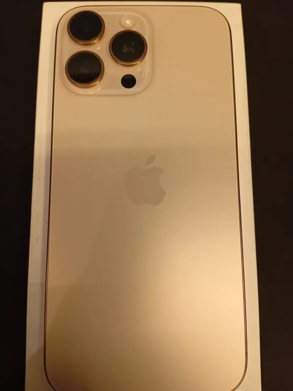 iPhone 16 pro max 256gb 100% de bateria com garantia Apple ainda cabo caixa e nota 
