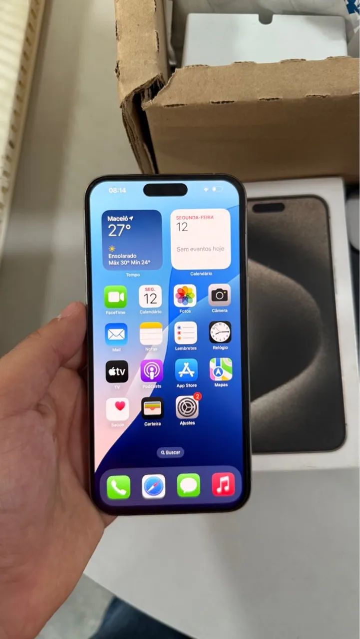 iPhone 15 Pro Max - 256gb - Garantia Apple - Completo - Foto 4