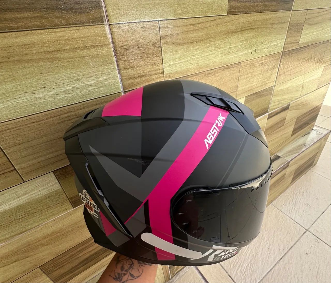 Capacete de segurança race tech feminino 