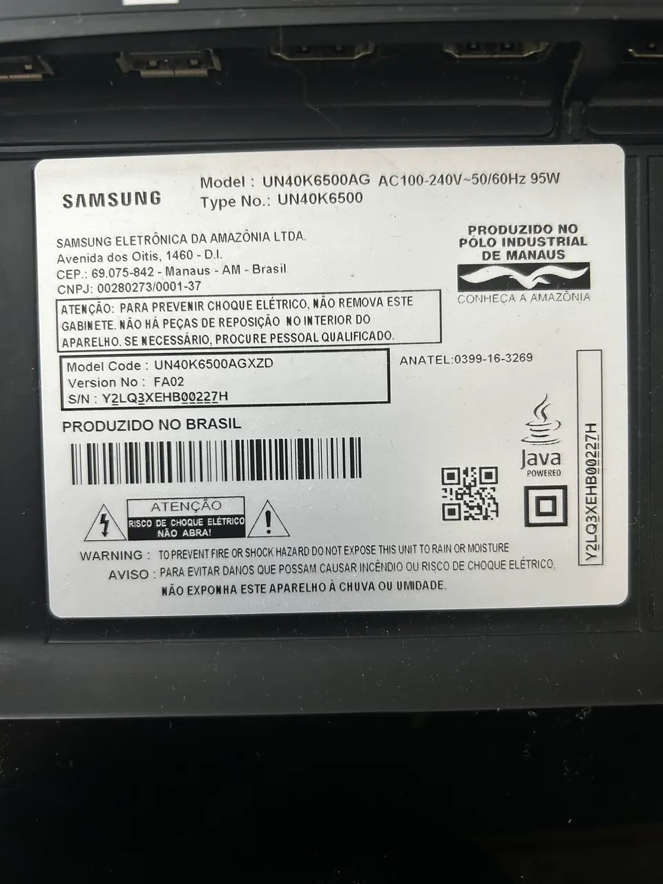 Smart Tv Samsung Curve 40 polegadas  - Foto 3