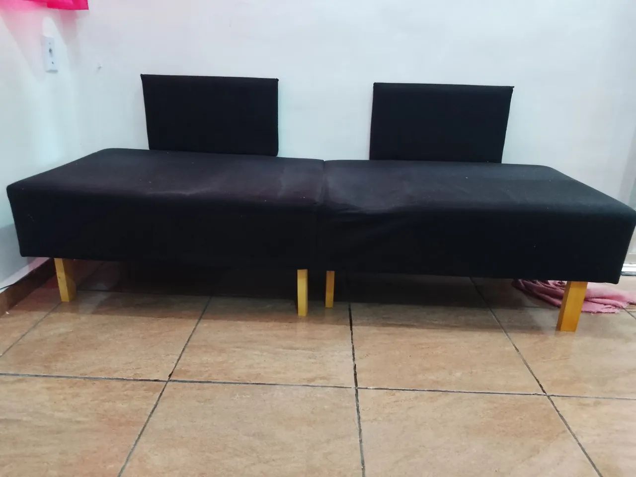 Sofá usado (LEIA O ANÚNCIO) ABAIXEI PRA IR EMBORA LOGO  - Foto 2