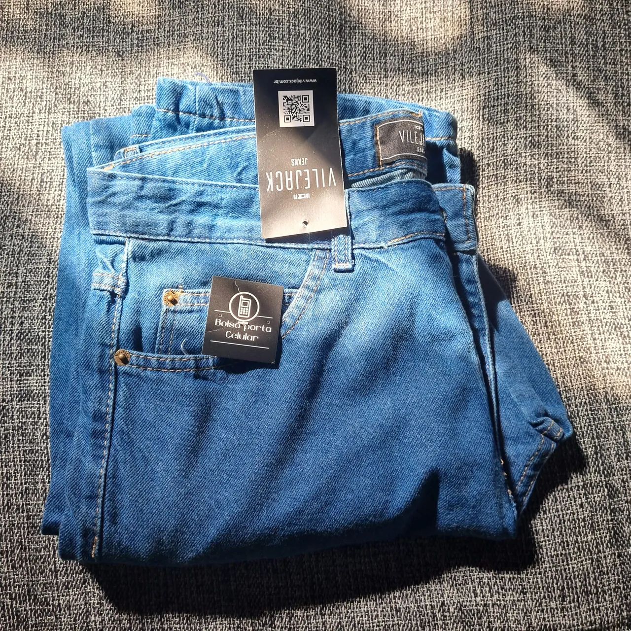 Calça jeans masculina Vilejack 44 nova