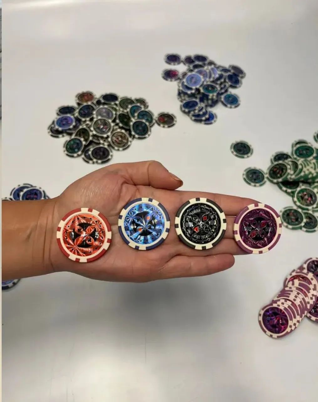 Maleta de poker profissional  - Foto 3