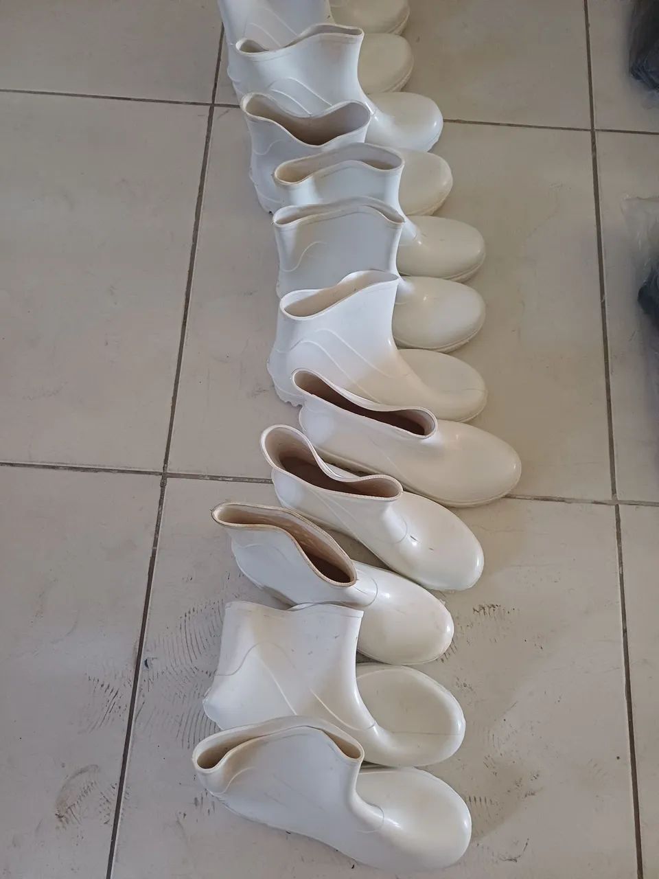 Bota PVC cano curto