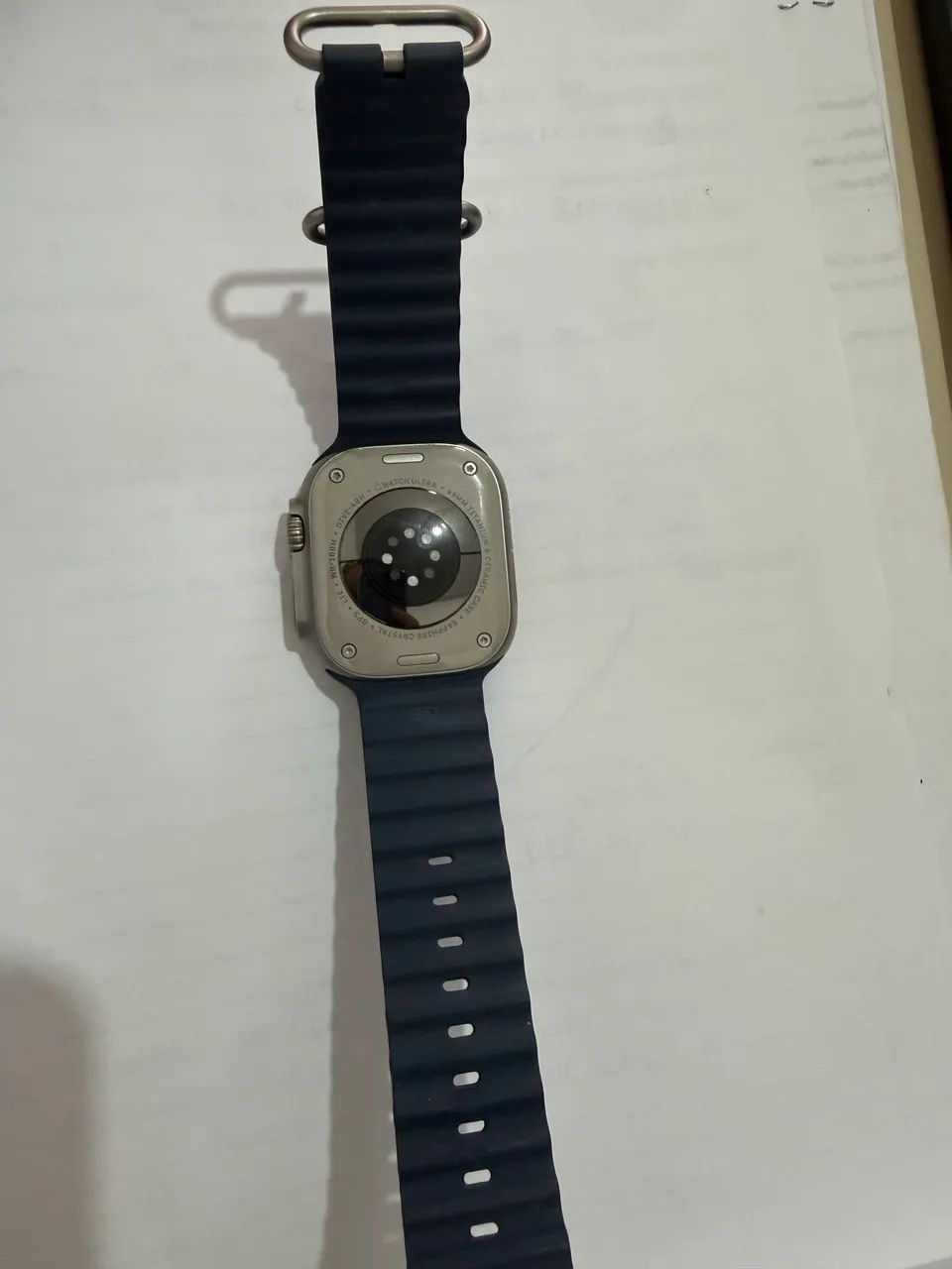 Vendo Apple Watch Ultra 2 Titanium 49mm + Função Celular  - Foto 5
