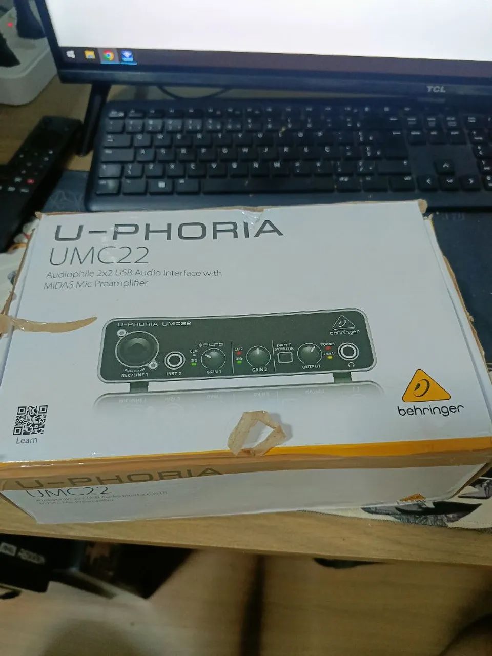 Interface de áudio Behringer U-PHORIA UMC-22 - Foto 2