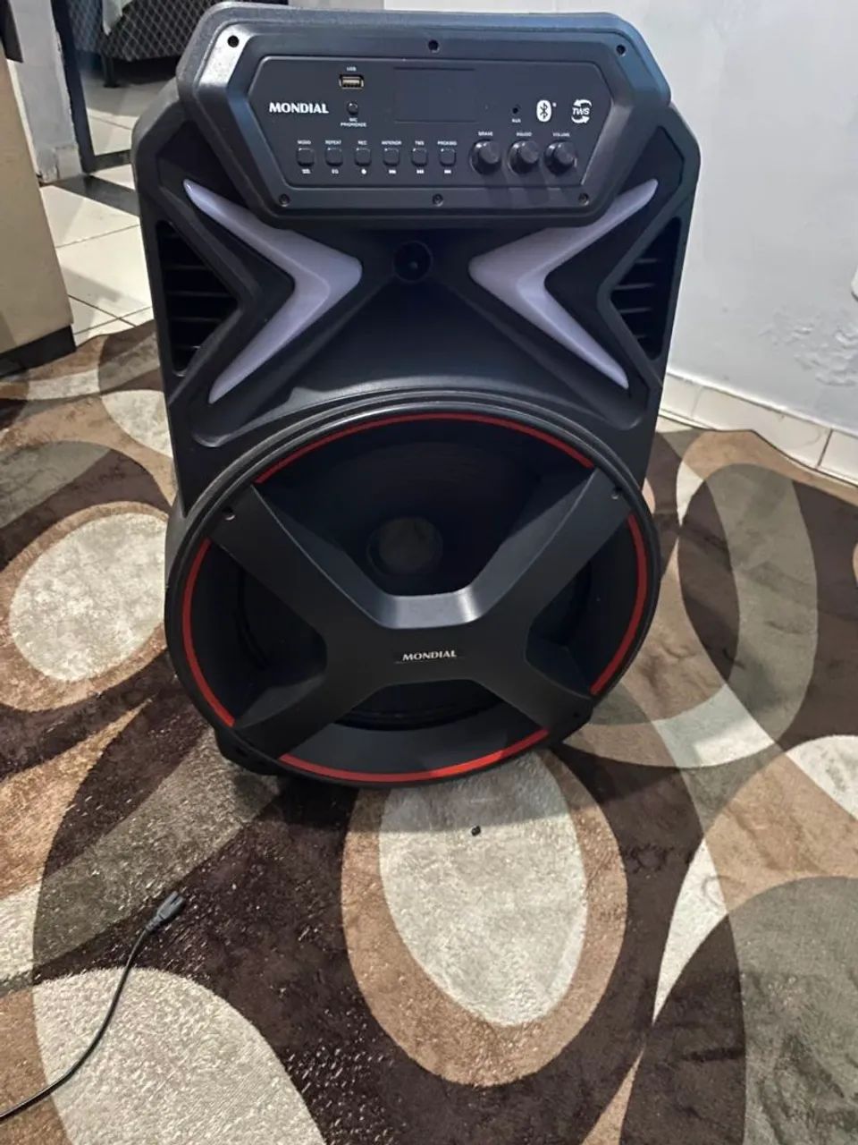 Caixa amplificada mondial 700w