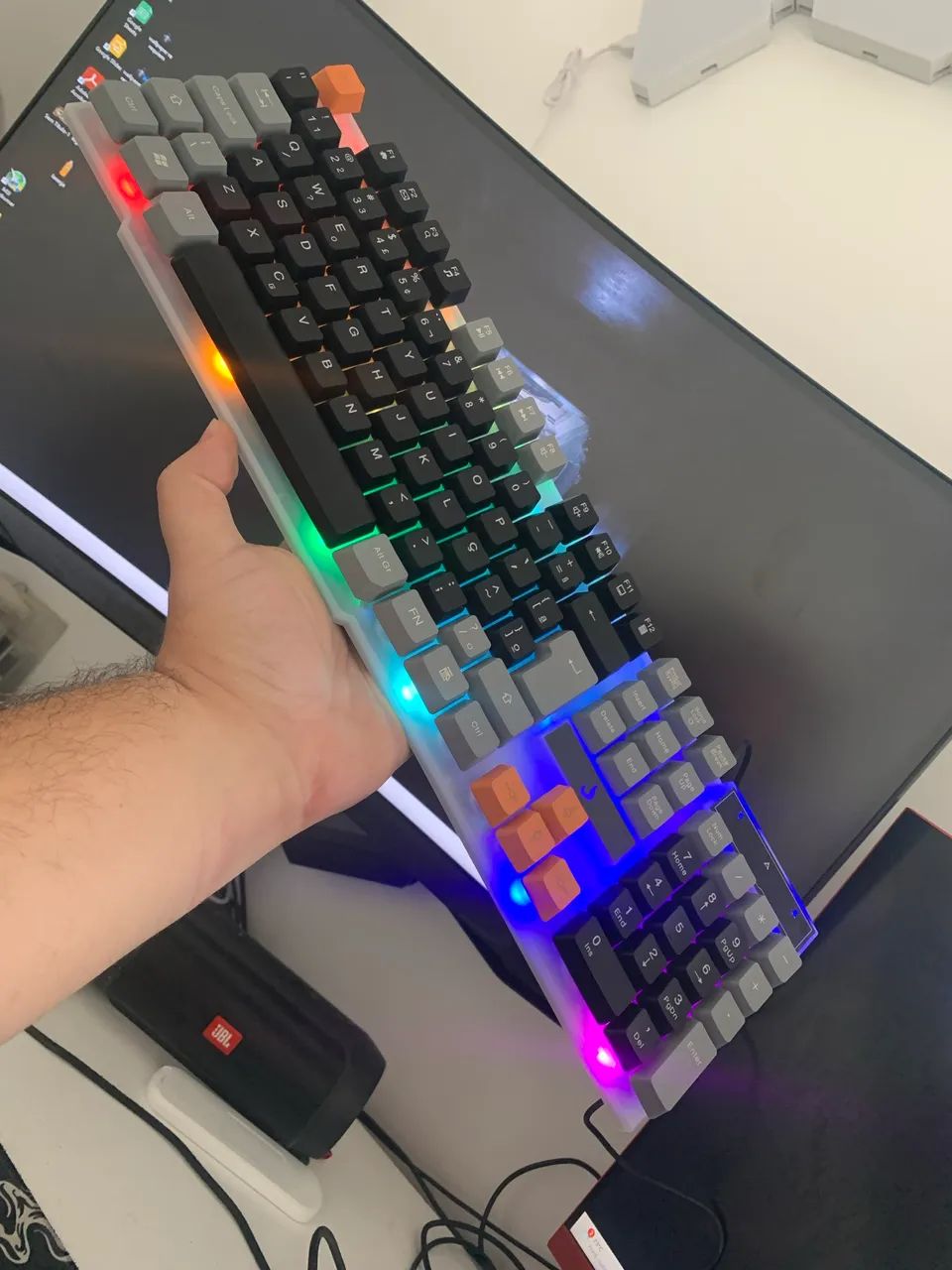 Teclado Gamer Semi-mecânico 418417357431121921