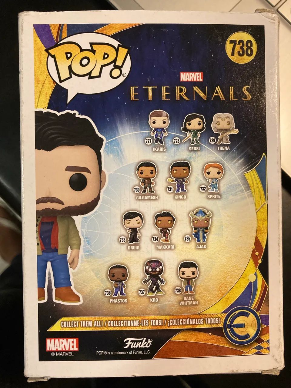 Funko Pop Marvel Eternals Dane Whitman 738 - Foto 4