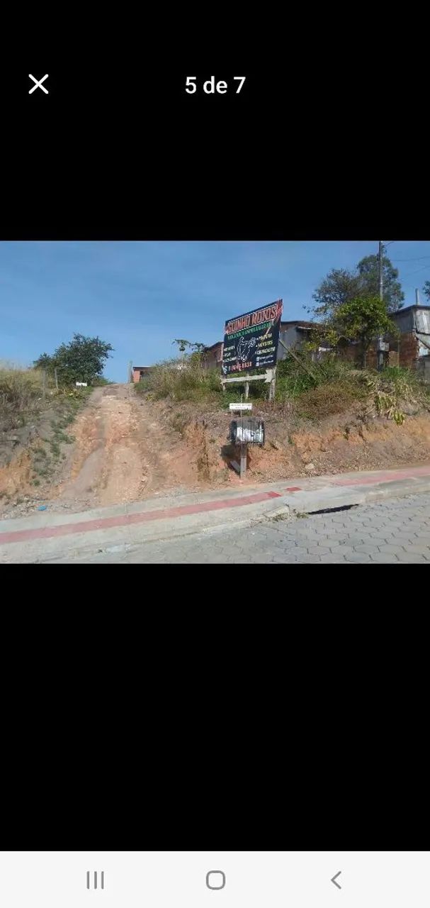 Terreno em governador celso ramos 