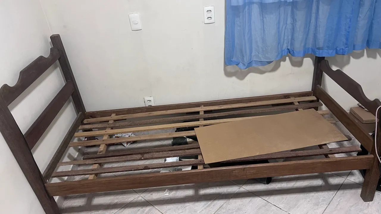 Cama de madeira  - Foto 3