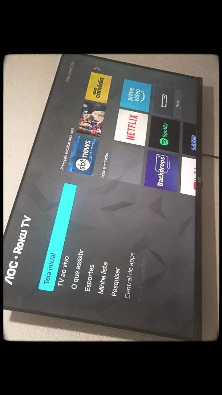 Vendo Tv Smart 40 polegadas nova